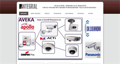 Desktop Screenshot of integralguvenlik.com